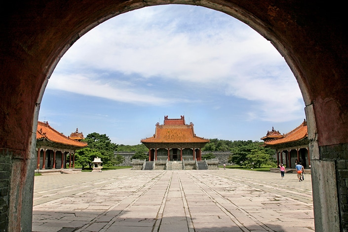 traditional Chinese architecture in Shenyang, China, a Shenyang travel guide favorite