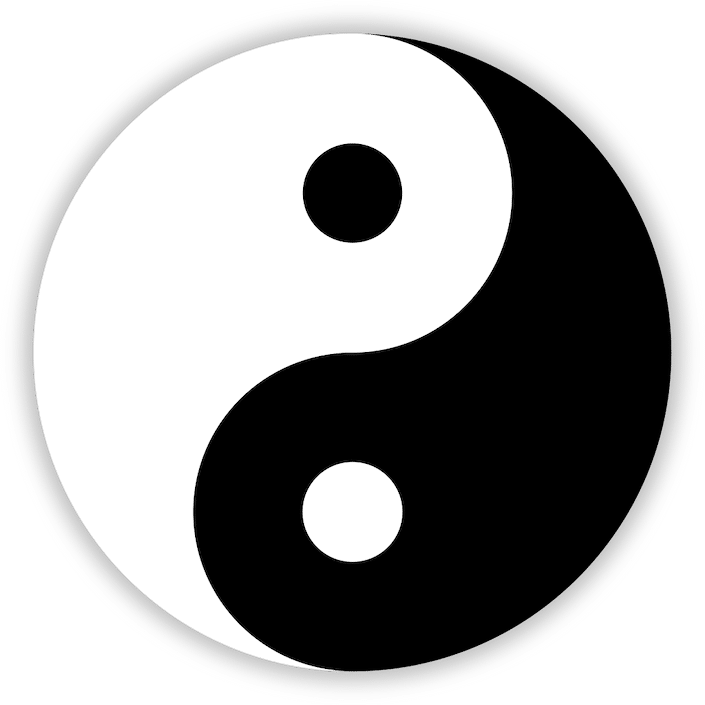 a yin yang symbol